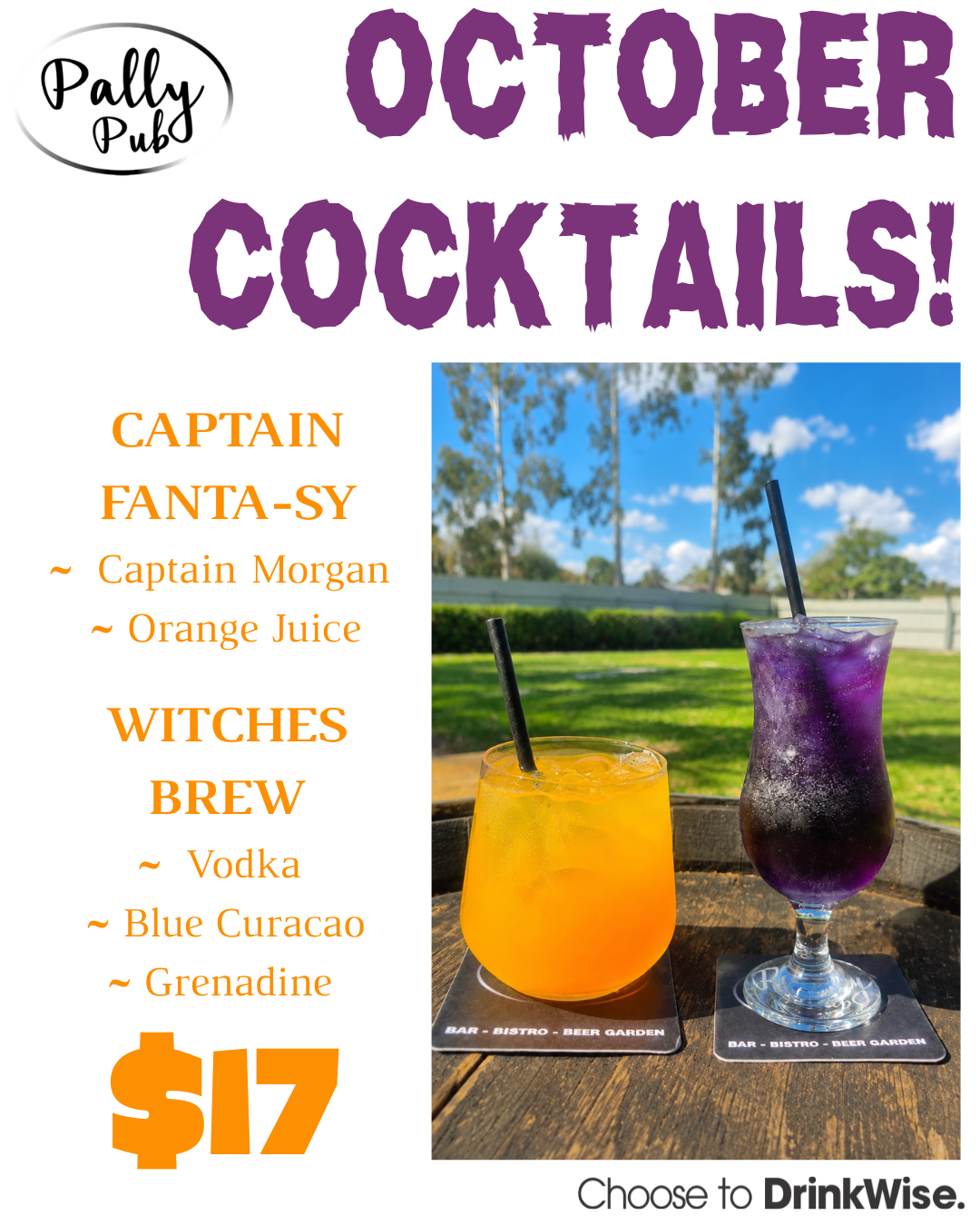 October Cocktails